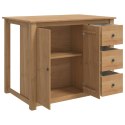 VidaXL Wózek Kuchenny PANAMA 2 pcs Wosk miodowy 112 x 77 x 90 cm