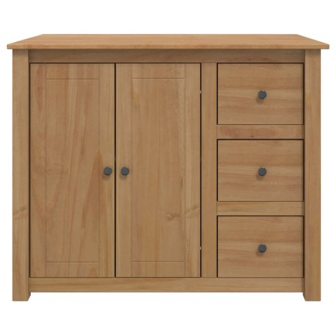 VidaXL Wózek Kuchenny PANAMA 2 pcs Wosk miodowy 112 x 77 x 90 cm