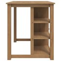 VidaXL Wózek Kuchenny PANAMA 2 pcs Wosk miodowy 112 x 77 x 90 cm