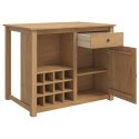 VidaXL Wózek Kuchenny PANAMA 2 pcs Wosk miodowy 112 x 77 x 90 cm