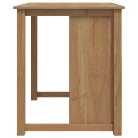 VidaXL Wózek Kuchenny PANAMA 2 pcs Wosk miodowy 112 x 77 x 90 cm