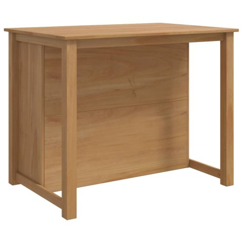 VidaXL Wózek Kuchenny PANAMA 2 pcs Wosk miodowy 112 x 77 x 90 cm