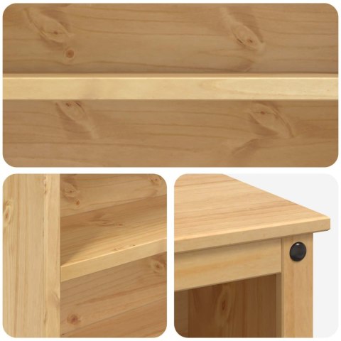VidaXL Wózek Kuchenny z półką 2 pcs Wosk miodowy 112 x 77 x 91,5 cm