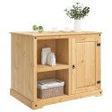 VidaXL Wózek Kuchenny z półką 2 pcs Wosk miodowy 112 x 77 x 91,5 cm