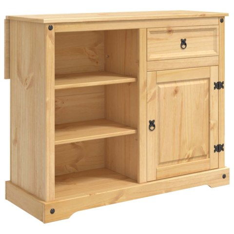 VidaXL Wózek Kuchenny z szufladą 2 pcs Wosk miodowy 112 x 70 x 91,5 cm
