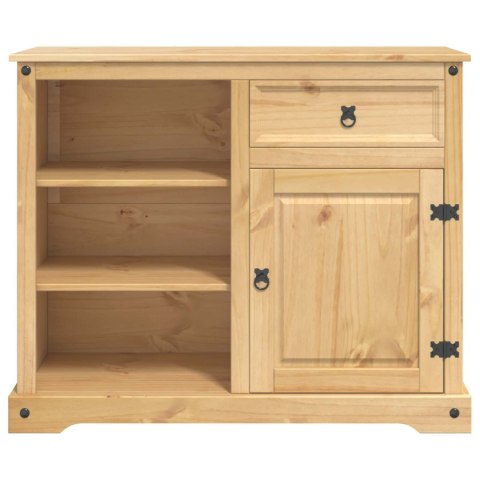 VidaXL Wózek Kuchenny z szufladą 2 pcs Wosk miodowy 112 x 70 x 91,5 cm