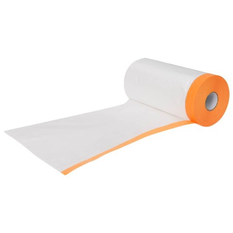 VidaXL Arkusz ochronny z taśmą klejącą 6 pcs 110 x 3300 cm HDPE