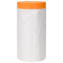 VidaXL Arkusz ochronny z taśmą klejącą 6 pcs 140 x 3300 cm HDPE