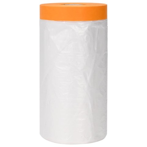 VidaXL Arkusz ochronny z taśmą klejącą 6 pcs 140 x 3300 cm HDPE