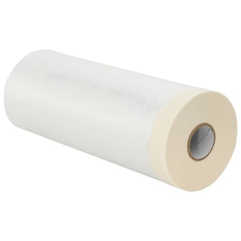 VidaXL Arkusz ochronny z taśmą klejącą 6 pcs 140 x 3300 cm HDPE