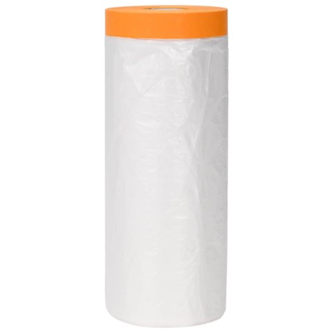 VidaXL Arkusz ochronny z taśmą klejącą 6 pcs 210 x 2000 cm HDPE