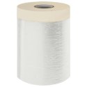VidaXL Arkusz ochronny z taśmą klejącą 6 pcs 55 x 3300 cm HDPE