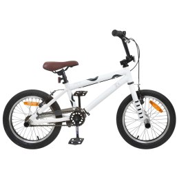 VidaXL BMX 16 Cali dla dzieci w wieku 5-8 lat Biały