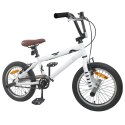 VidaXL BMX 16 Cali dla dzieci w wieku 5-8 lat Biały