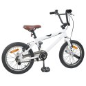 VidaXL BMX 16 Cali dla dzieci w wieku 5-8 lat Biały