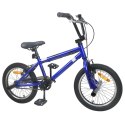 VidaXL BMX 16 Cali dla dzieci w wieku 5-8 lat Ciemnoniebieski