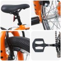 VidaXL BMX 16 Cali dla dzieci w wieku 5-8 lat pomarańczowy