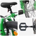 VidaXL BMX 16 Cali dla dzieci w wieku 5-8 lat zielony