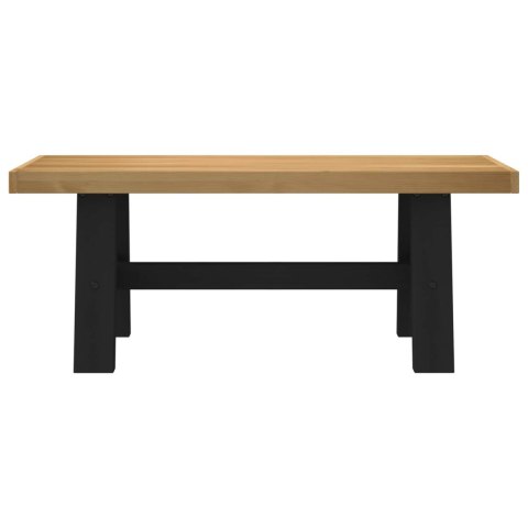 VidaXL Ławka jadalniana NOAIN 120 x 41 x 45 cm Lite drewno sosnowe