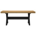 VidaXL Ławka jadalniana NOAIN 120 x 41 x 45 cm Lite drewno sosnowe