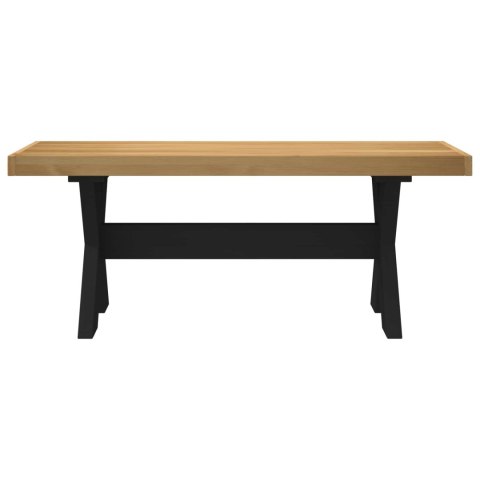 VidaXL Ławka jadalniana NOAIN 120 x 41 x 45 cm Lite drewno sosnowe