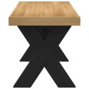 VidaXL Ławka jadalniana NOAIN 120 x 41 x 45 cm Lite drewno sosnowe