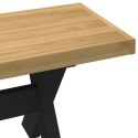 VidaXL Ławka jadalniana NOAIN 120 x 41 x 45 cm Lite drewno sosnowe