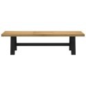 VidaXL Ławka jadalniana NOAIN 160 x 41 x 45 cm Lite drewno sosnowe