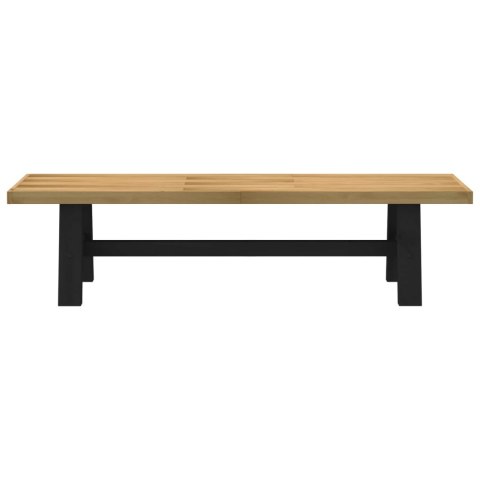VidaXL Ławka jadalniana NOAIN 160 x 41 x 45 cm Lite drewno sosnowe