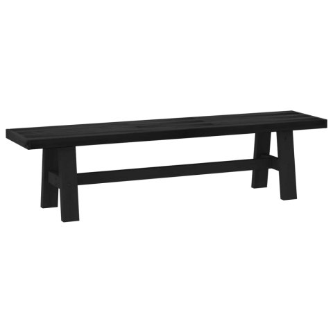 VidaXL Ławka jadalniana NOAIN 160 x 41 x 45 cm Lite drewno sosnowe