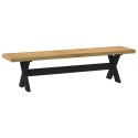 VidaXL Ławka jadalniana NOAIN 160 x 41 x 45 cm Lite drewno sosnowe