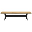 VidaXL Ławka jadalniana NOAIN 160 x 41 x 45 cm Lite drewno sosnowe