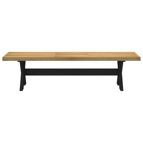 VidaXL Ławka jadalniana NOAIN 160 x 41 x 45 cm Lite drewno sosnowe