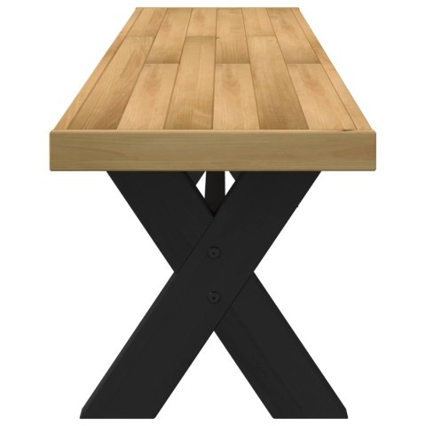 VidaXL Ławka jadalniana NOAIN 160 x 41 x 45 cm Lite drewno sosnowe