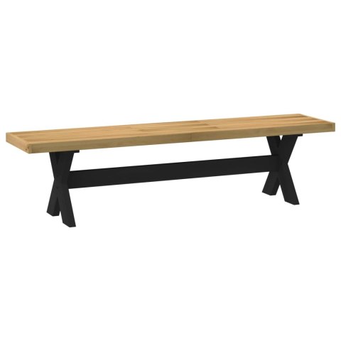 VidaXL Ławka jadalniana NOAIN 160 x 41 x 45 cm Lite drewno sosnowe