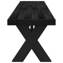 VidaXL Ławka jadalniana NOAIN 160 x 41 x 45 cm Lite drewno sosnowe
