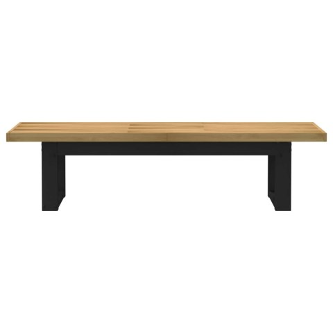 VidaXL Ławka jadalniana NOAIN 160 x 41 x 45 cm Lite drewno sosnowe