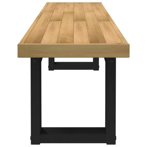 VidaXL Ławka jadalniana NOAIN 160 x 41 x 45 cm Lite drewno sosnowe