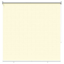 VidaXL Rolety z ochroną UV kremowy 140 x 230 cm Poliester