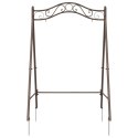 VidaXL Stelaż Huśtawki Antyk Brązowy 113 x 121,5 x 168 cm Stal