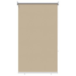 VidaXL Rolety z ochroną UV Beżowy 80 x 140 cm Poliester
