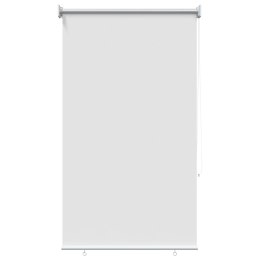 VidaXL Rolety z ochroną UV Biały 100 x 140 cm Poliester