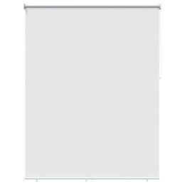 VidaXL Rolety z ochroną UV Biały 180 x 140 cm Poliester