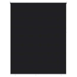 VidaXL Rolety z ochroną UV Czarny 160 x 230 cm Poliester