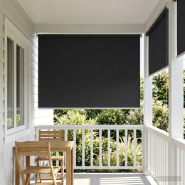 VidaXL Rolety z ochroną UV antracytowy 140 x 140 cm Poliester