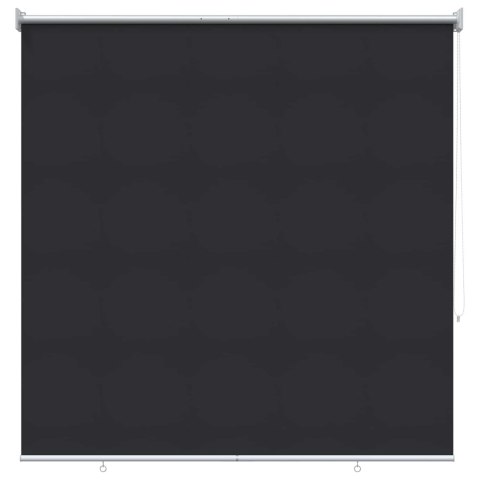 VidaXL Rolety z ochroną UV antracytowy 140 x 140 cm Poliester