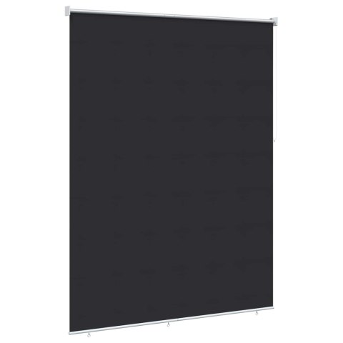 VidaXL Rolety z ochroną UV antracytowy 200 x 140 cm Poliester