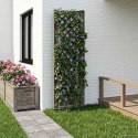 VidaXL Trellis z gwoździem Szary 43 x 6 x 165 cm PP