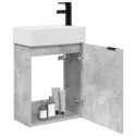 JEDNOSTKA TOALETOWA Z KRANEM BETONOWY SZARA 45,5X22,5X84CM