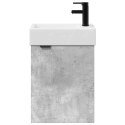 JEDNOSTKA TOALETOWA Z KRANEM BETONOWY SZARA 45,5X22,5X84CM